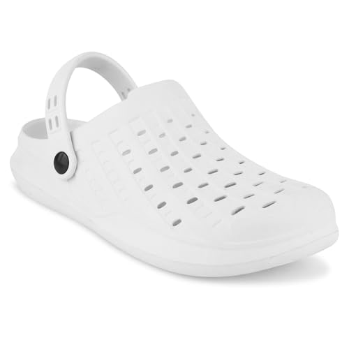 PUROSOFT Eva Extra Soft Men's Classic Clogs with Adjustable Back Strap