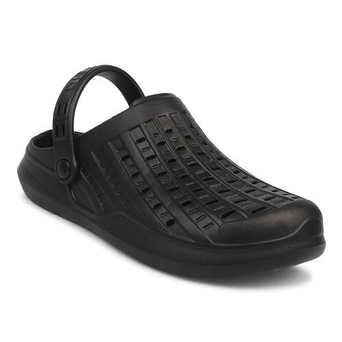 PUROSOFT Eva Extra Soft Men's Classic Clogs with Adjustable Back Strap