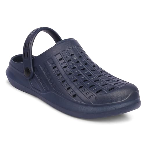 PUROSOFT Eva Extra Soft Men's Classic Clogs with Adjustable Back Strap