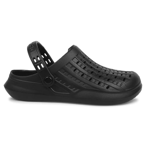 PUROSOFT Eva Extra Soft Men's Classic Clogs with Adjustable Back Strap