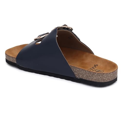 SOULSUN Cork Comfortable Ethnic Flats Sandals for Women and Girl