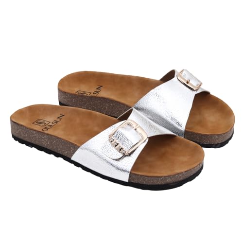 SOULSUN Cork Comfortable Ethnic Flats Sandals for Women and Girl