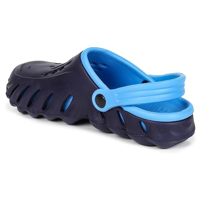 PUROSOFT Eva Extra Soft Men's Classic Clogs with Adjustable Back Strap | Comfortable & Lightweight | Stylish & Anti-Skid | Waterproof & Everyday Use
