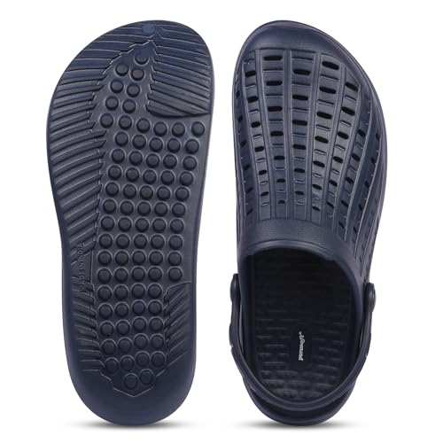 PUROSOFT Eva Extra Soft Men's Classic Clogs with Adjustable Back Strap