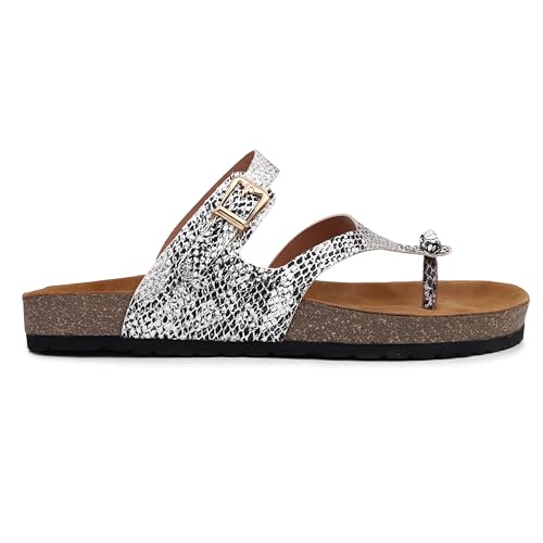 SOULSUN Cork Comfortable Ethnic Flats Sandals for Women and Girl
