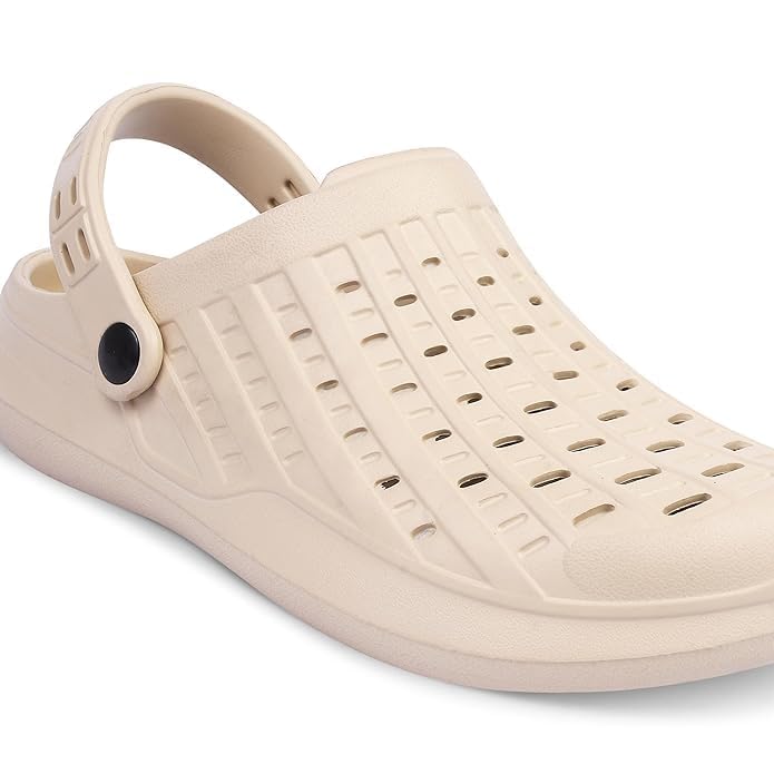 PUROSOFT Eva Extra Soft Men's Classic Clogs with Adjustable Back Strap