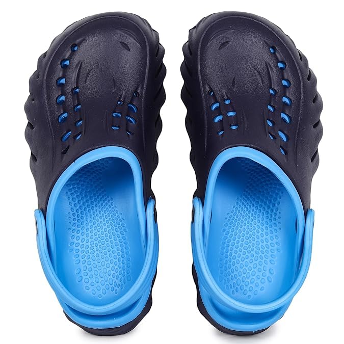 PUROSOFT Eva Extra Soft Men's Classic Clogs with Adjustable Back Strap | Comfortable & Lightweight | Stylish & Anti-Skid | Waterproof & Everyday Use