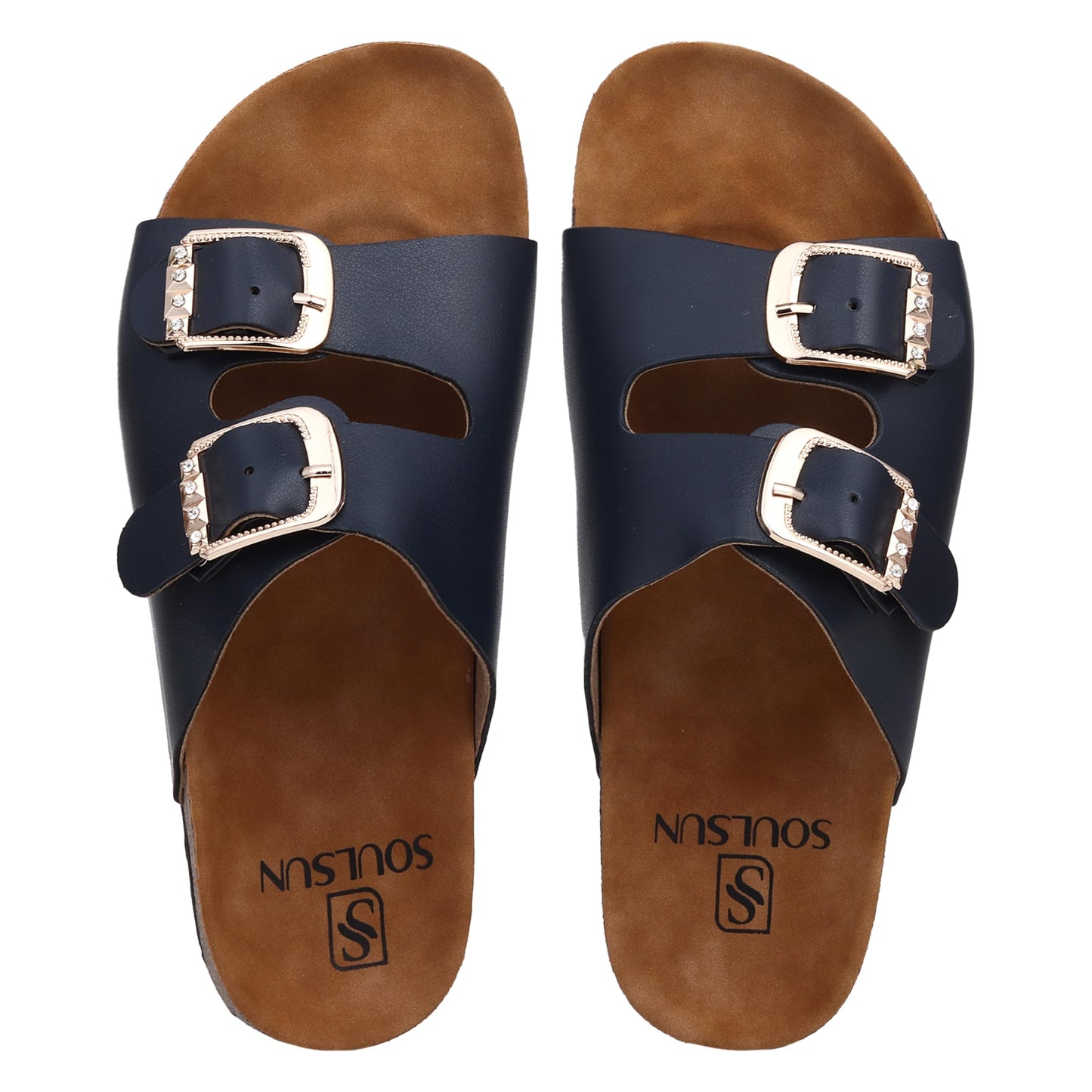 SOULSUN Cork Comfortable Ethnic Flats Sandals for Women and Girl