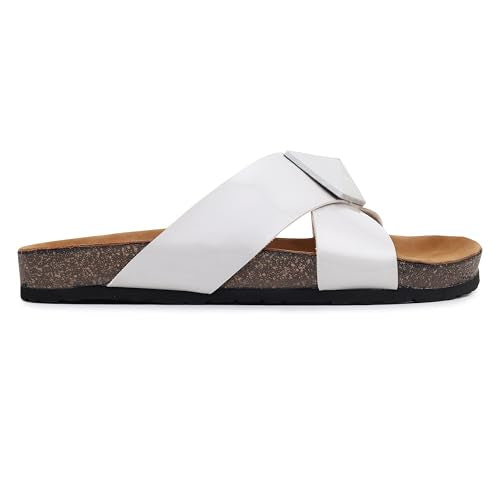SOULSUN Cork Comfortable Ethnic Flats Sandals for Women and Girl