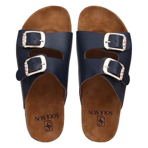 SOULSUN Cork Comfortable Ethnic Flats Sandals for Women and Girl