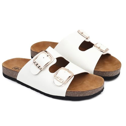 SOULSUN Cork Comfortable Ethnic Flats Sandals for Women and Girl