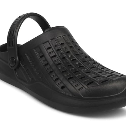 PUROSOFT Eva Extra Soft Men's Classic Clogs with Adjustable Back Strap