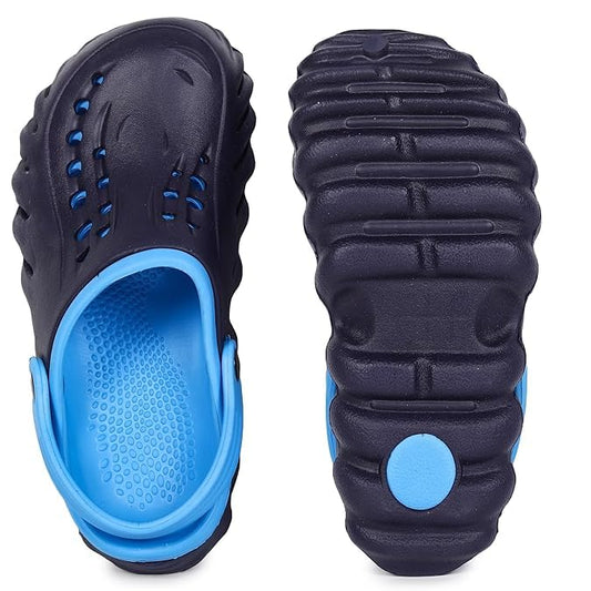 PUROSOFT Eva Extra Soft Men's Classic Clogs with Adjustable Back Strap | Comfortable & Lightweight | Stylish & Anti-Skid | Waterproof & Everyday Use