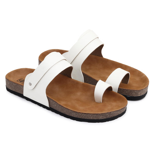 SOULSUN Cork Comfortable Ethnic Flats Sandals for Women and Girl