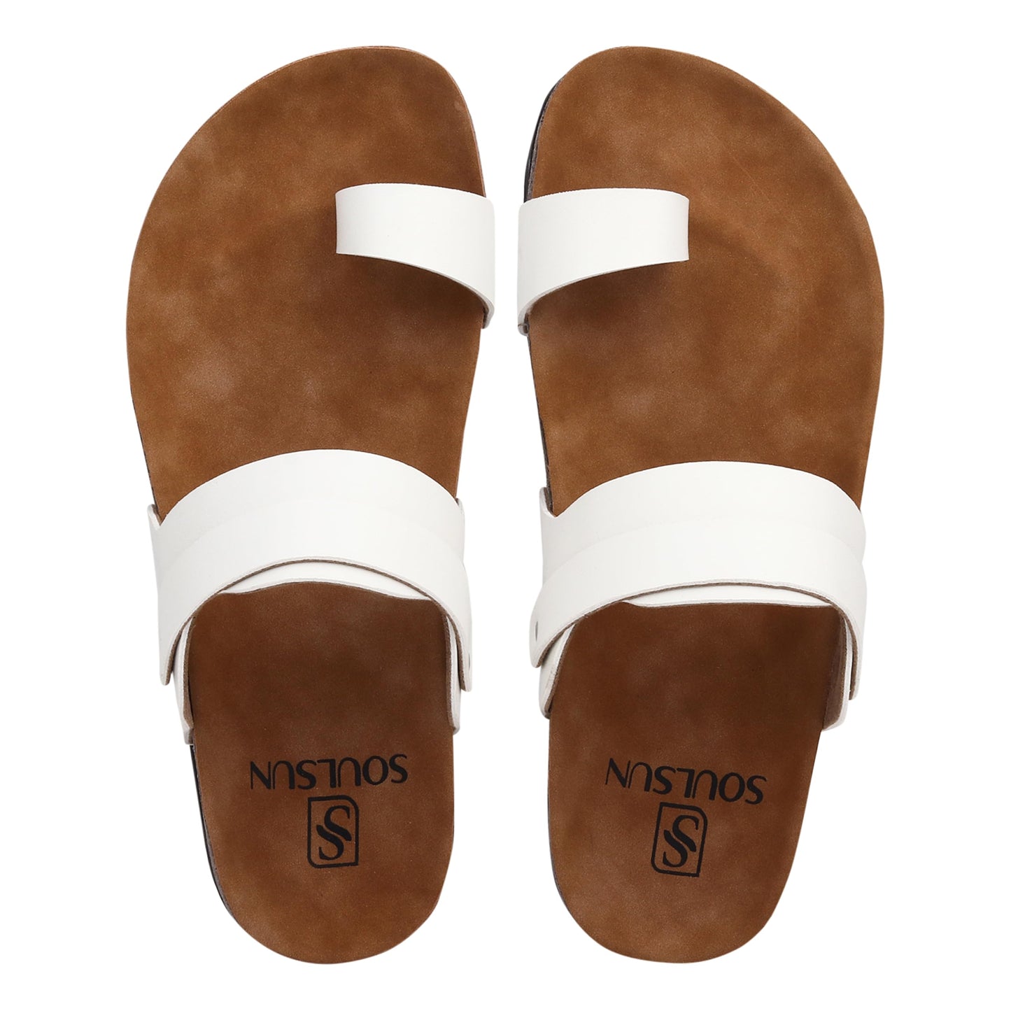SOULSUN Cork Comfortable Ethnic Flats Sandals for Women and Girl