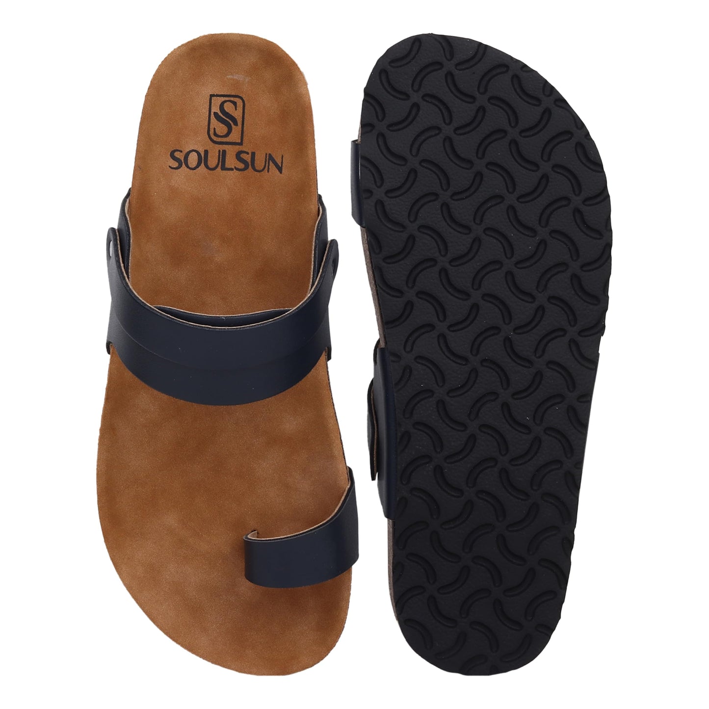 SOULSUN Cork Comfortable Ethnic Flats Sandals for Women and Girl